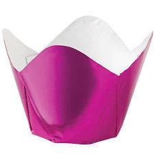 FOIL PLEATED CUPCAKE PAPERS, LINERS, BAKING CUPS   YOU CHOOSE