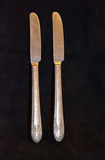 Set of Two International Silver Silverplate Radiance Grill Knives