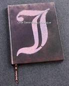 Nwt Juicy Couture Notebook J Charm page marker PINK