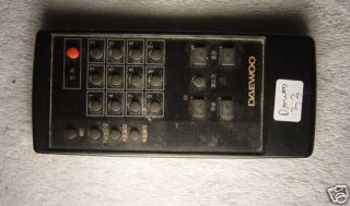 Daewoo 33 TV remote DAE096