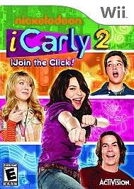 iCarly 2 iJoin the Click (Wii, 2010) **NEW in sealed plastic**
