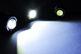 High Power White 3W LED Eagle Eye Under Car body Lamp DRL Fog Light 