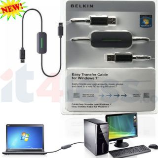 easy transfer cable windows 7 in USB Cables, Hubs & Adapters