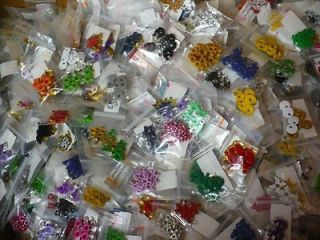 WHOLESALE LOT 100 BAGS OF EYELETS VARIOUS SHAPES COLORS AND SIZE