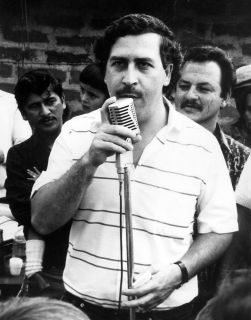 PABLO ESCOBAR COLOMBIAN DRUG LORD COCAINE TRAFFICKING MEDELLIN CARTEL 