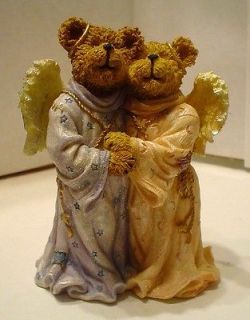 BOYDS Bearstone Heavenly Friends Always by your Side NO BOX #2277947 