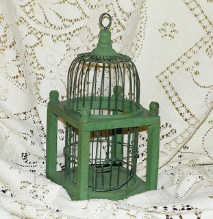 decorative wire bird cage