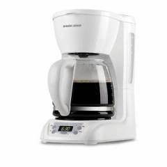 BLACK & DECKER DLX1050W 12 CU​P PROGRAMMABLE COFFEEMAKER WH​ITE