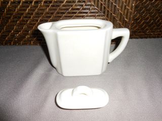 Miniature teapot ceramic dishwasher safe design by Restoration 