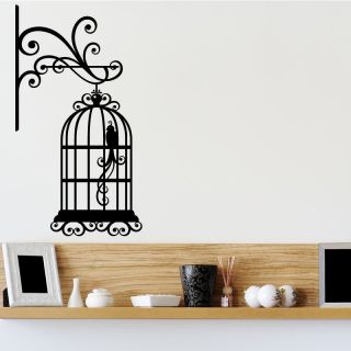 Decorative Bird Cage Wall Stickers / Wall Decals