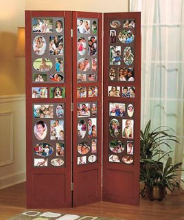 New Room Divider Screen Holds 54 Photos 65 x 45