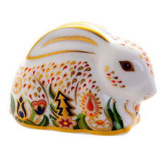 royal crown derby rabbit in Pottery & Glass