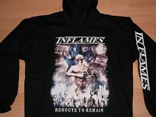 IN FLAMES HOODIE BEHEMOTH DEICIDE HATE VADER DECAPITATED DEATH 