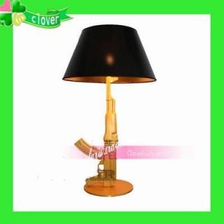   Designer AK47 Gold Gun Table Lamp Desk Light Lighting/Floor Lamp