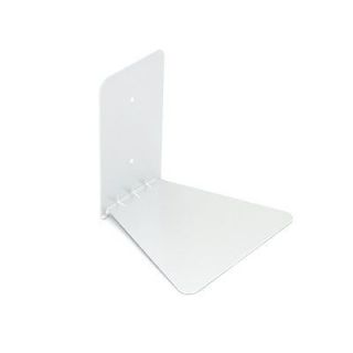   SMALL Conceal Floating Bookshelf WHITE Invisible Wall Mount Shelf