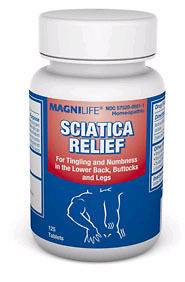 MagniLIfe Sciatica Relief Tablets Homeopathic Numbness Tingling Leg 
