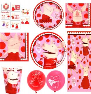   * OLIVIA THE PIG Party Supplies ~ Create Your OWN SET ~ YOU PICK