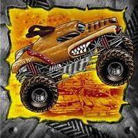 Monster Jam Truck Beverage Dessert Napkins Supplies