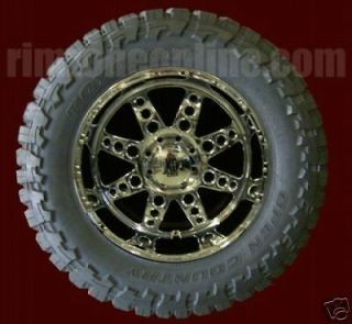 18 18x9 XD 766 Diesel Chrome Wheels 33x12.50 18 TOYO MT Tires 