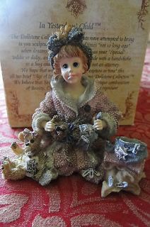   Bears Dollstone Collection~Diapering the Baby~ Caitlin Emma Figurine