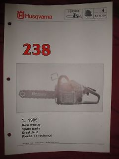   238 SPARE PARTS LIST WITH EXPANDED DIAGRAMS FOR SERVICE SX 85.100