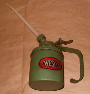 Wesco Oil Can 3 Diameter Base   England   As Photo