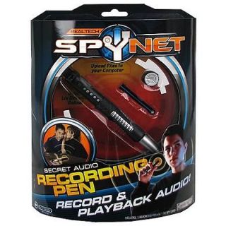 SPYNET Digital Voice Recording Spy Pen Net Playback Audio Recorder 