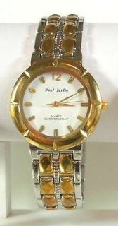 Diamond Cut Collection Mens Paul Jardin Wrist Watch Fits up to 8 1/4 