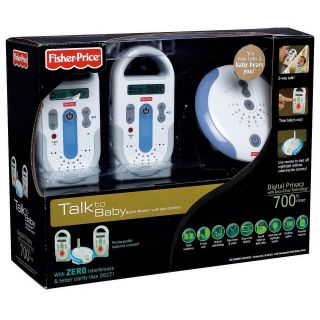 Fisher Price Talk To Baby Digital Monitor with dual receivers 2 Way 