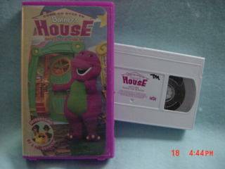 COME OVER TO BARNEYS HOUSE kids vhs direct to video vh
