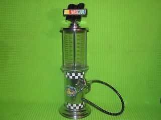 NASCAR Liquior Beverage Dispenser 32oz. Antique Visible Gas Pump 