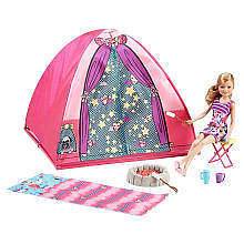 Barbie Sisters Camp Out Stacie Doll and Tent Playset