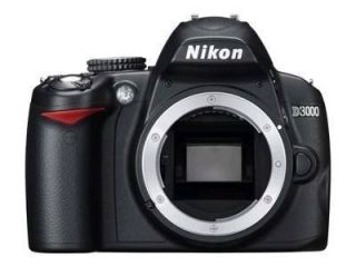 Nikon D3000 10.2 MP Digital SLR Camera   Black (Body Only)