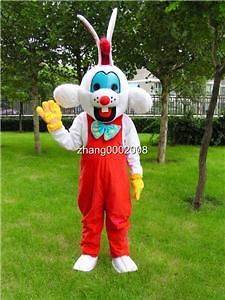 Brand new roger rabbit Mascot costume Fancy dress 
