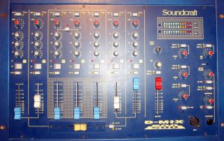 NR Soundcraft D MIX 500 (DMIX500) Professional Studio / DJ Mixer