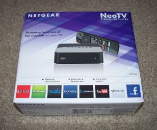 NEW IN BOX NetGear NeoTV Neo TV 300 Digital Streaming Player Netflix 