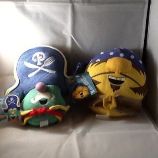 Veggie Tales Pirates Who Dont Do Anything Plush Stuffed Dolls Toys