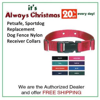 Petsafe, Sportdog Replacement Dog Fence Nylon Receiver Collars free 