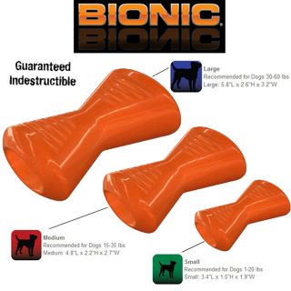   DOG TOYS   GUARANTEED or Replaced  Bionic BONE Chew Toy