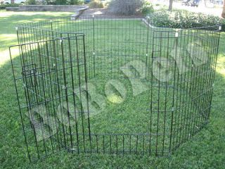   dog crate cage cat kennel 5 sizes 24 30 36 42 48 black brown 8 panels