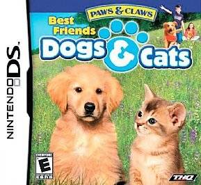 Paws & Claws Best Friends   Dogs & Cats (Nintendo DS) DSi Complete