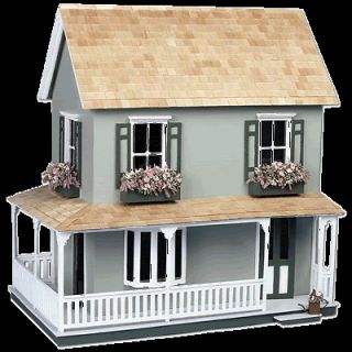 Greenleaf Wooden Dollhouses Laurel Dollhouse   Doll House kit   For 