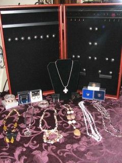 Premier design jewelry display case and jewelry