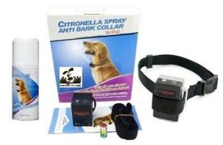 NO BARK COLLAR Citronella Spray Dog collar Anti Bark no shock, SAFE 