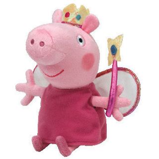 TY Beanie Baby   PRINCESS PEPPA the Pig (UK Exclusive   Peppa Pig) (6 