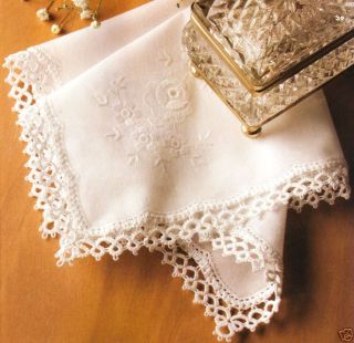 Learn to Tat DVD Book Patterns Doilies Lace Edging How Tatting 