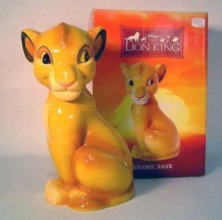 Disneys the Lion King Simba Ceramic Bank