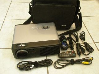 Acer PD116P DLP Portable Projector, works great ONLY 397 ORIGINAL 