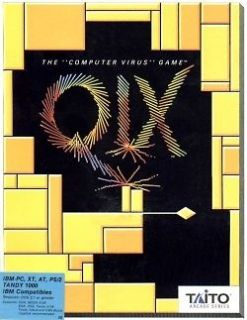 QIX THE COMPUTER VIRUS NEW & FACTORY SEALED IBM PC,TANDY,X​T