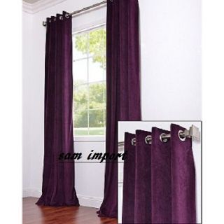 purple window curtains in Curtains, Drapes & Valances